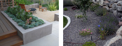 Garden beds by ConcScape Solutions