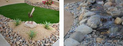 Rock and gravel options